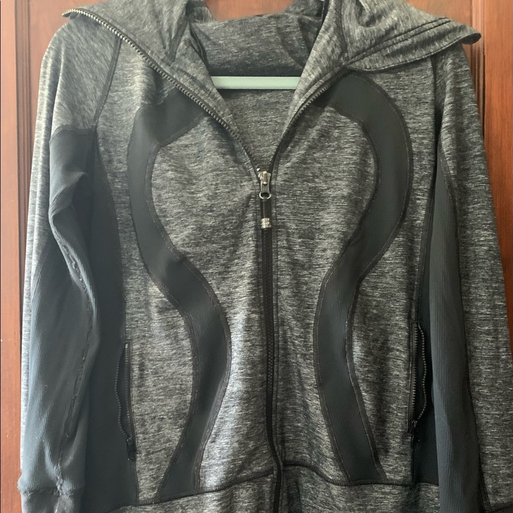 Lululemon jacket w hood - good used condition- smoke  free home.